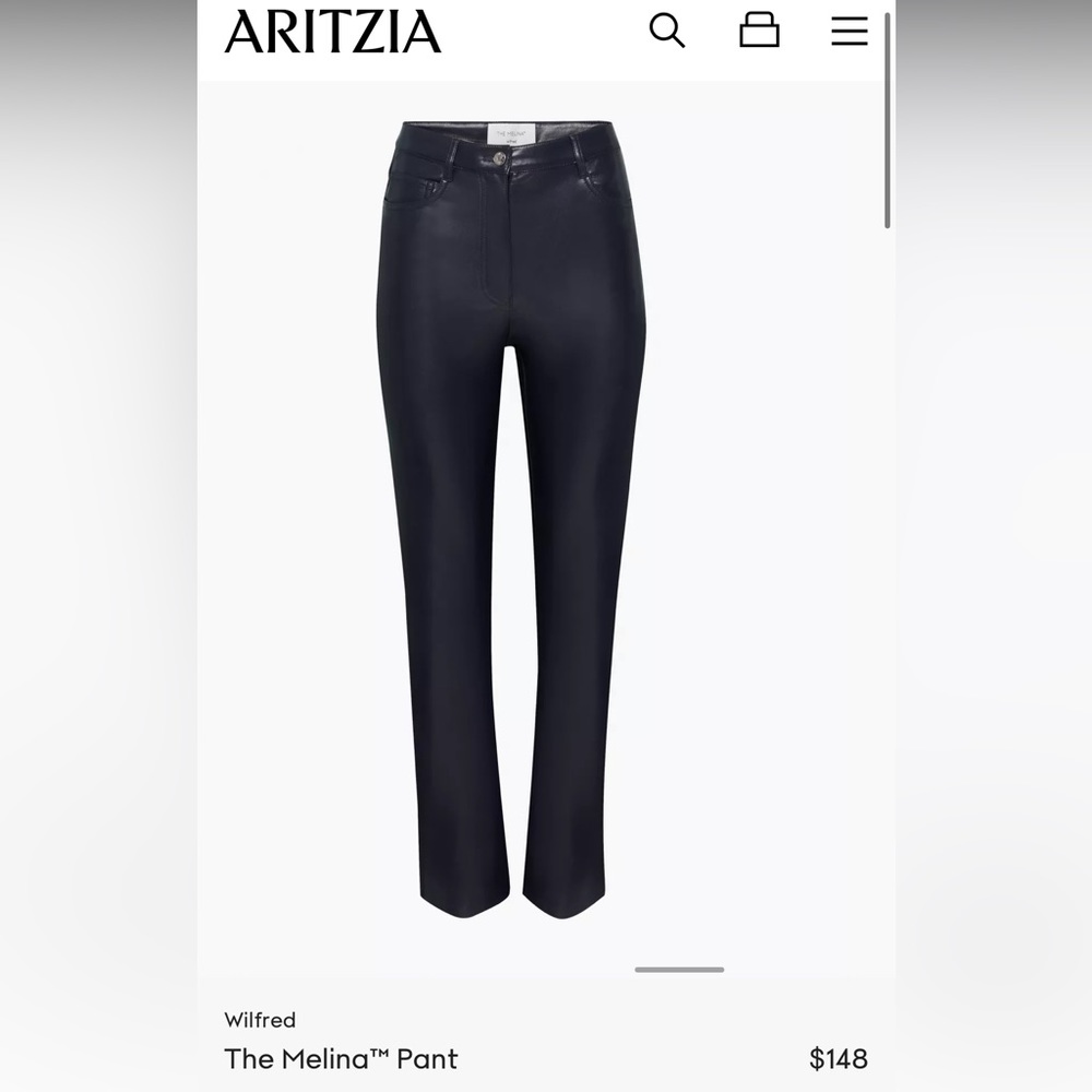 Black melina pants worn once